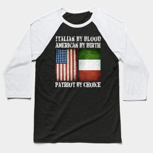 Irish By Blood American By Birth Patriot By Choice (5) Baseball T-Shirt